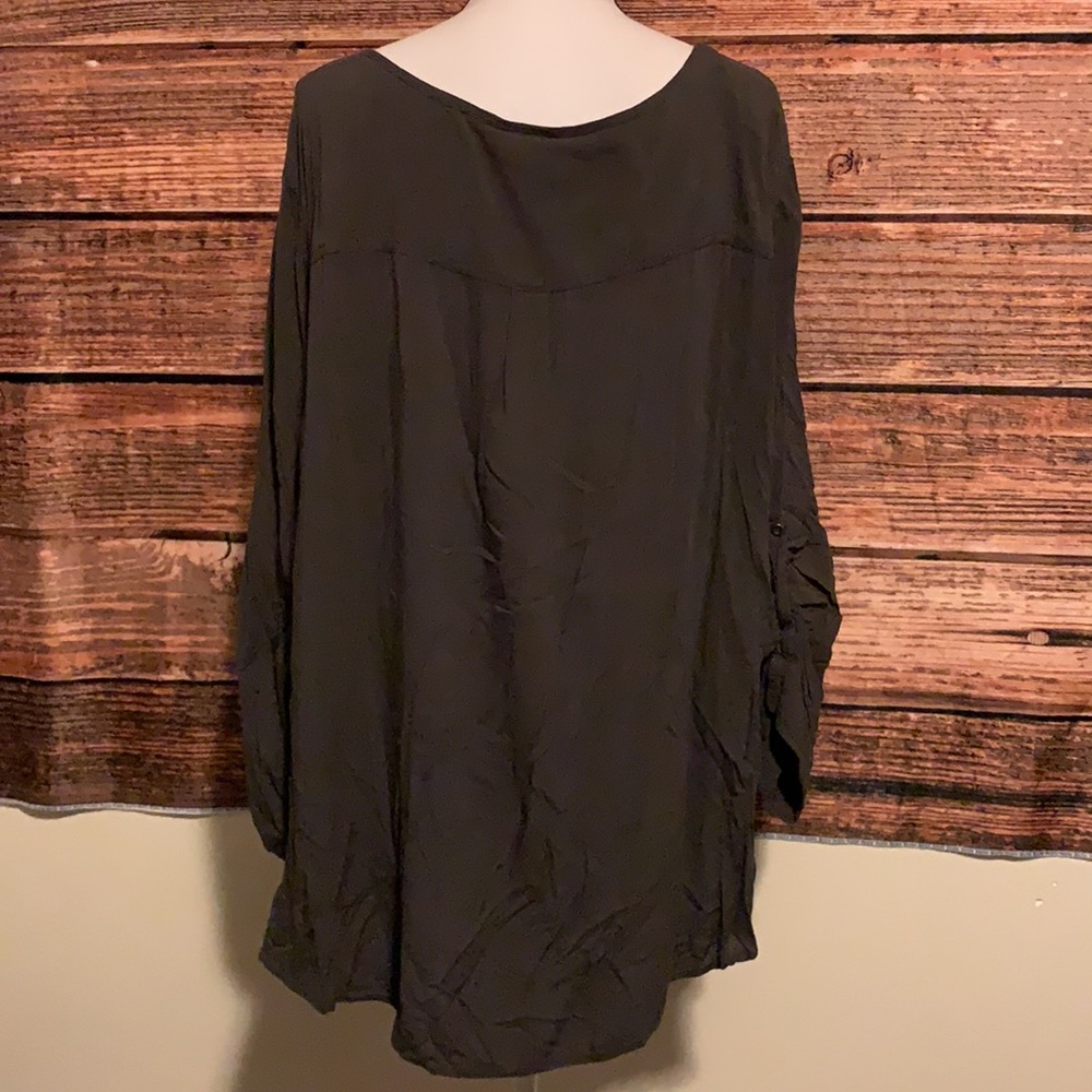 Torrid) Button Front Challis Top - image 6